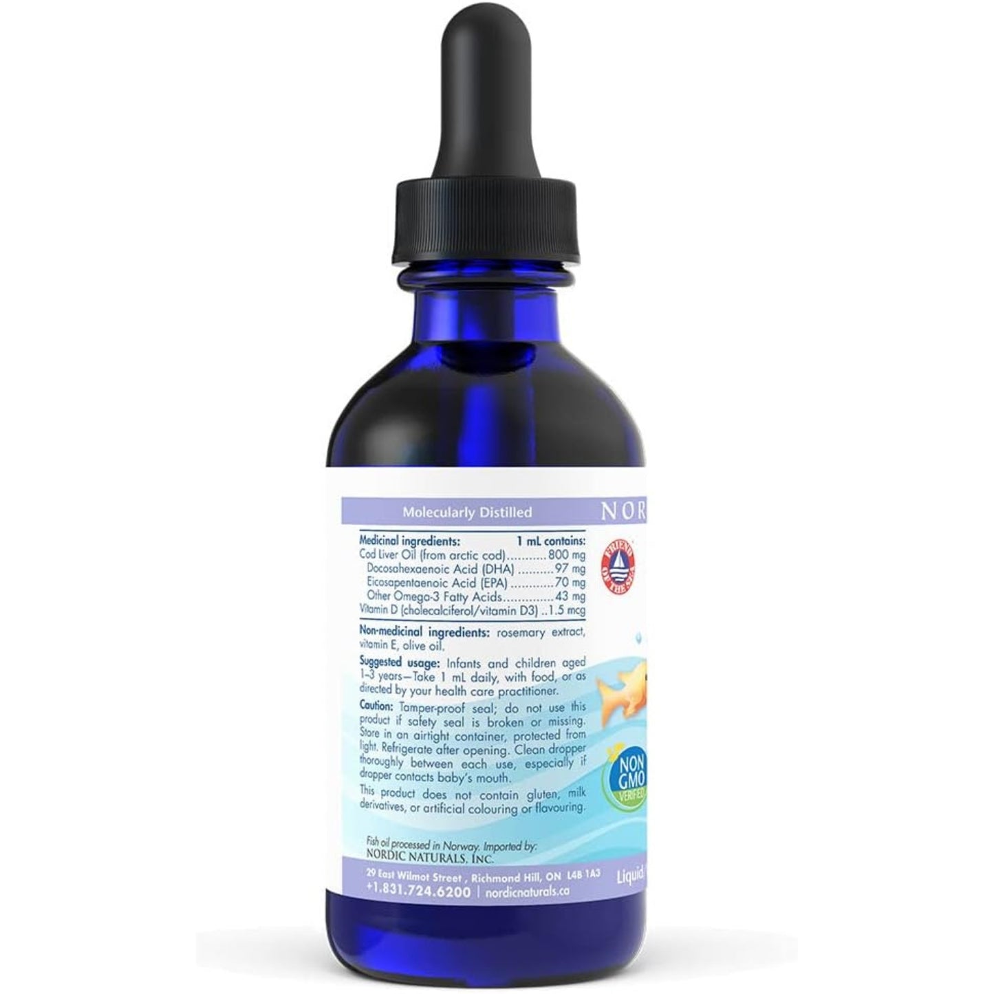 PACK OF 3 – Nordic Naturals Baby's DHA 60 ml (2 oz)