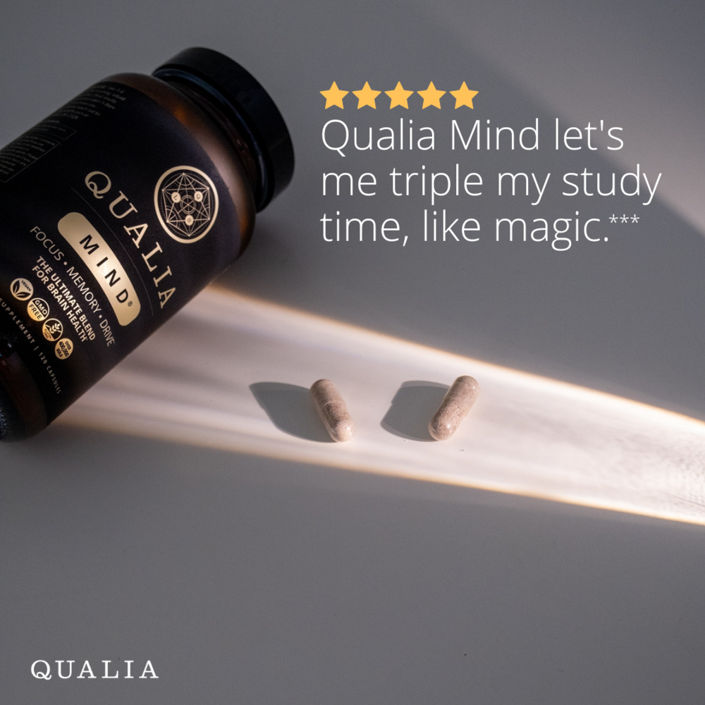Qualia Mind 2.0 – Advanced Nootropic for Focus, Memory & Mental Clarity (120 Capsules)