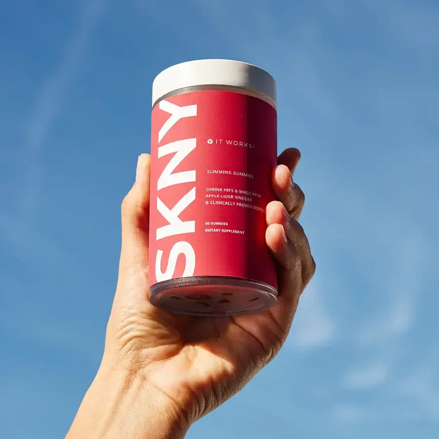 It Works SKNY Gummies – Slim Hips & Waist with Morosil® Blood Orange & Apple Cider Vinegar (60 Vegan Gummies)