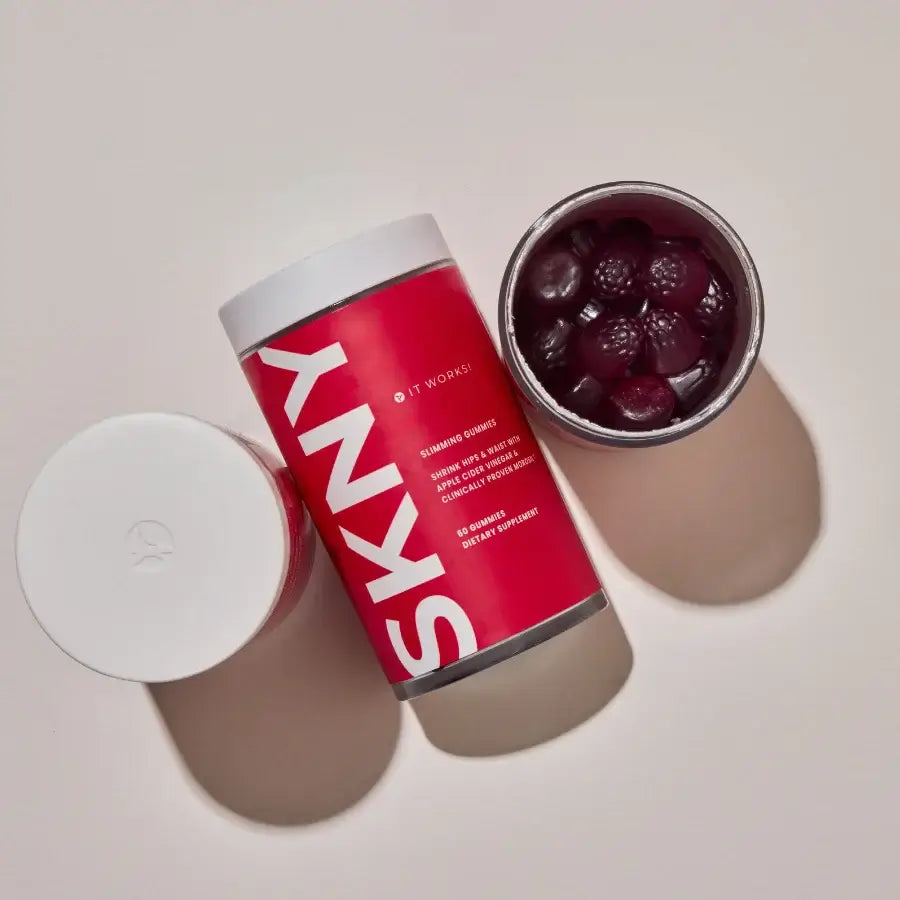 It Works SKNY Gummies – Slim Hips & Waist with Morosil® Blood Orange & Apple Cider Vinegar (60 Vegan Gummies)
