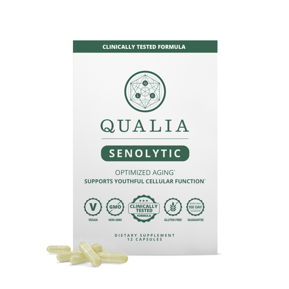 Qualia Life is a premium supplement designed to support energy, cellular health, and healthy aging.