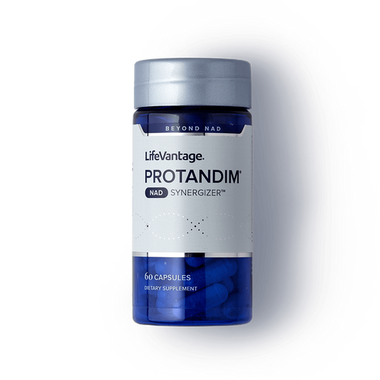 Lifevantage Protandim NAD Synergizer – Cellular Energy, Focus & Healthy Aging Support (60 Capsules)