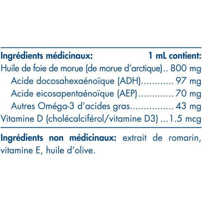 PACK OF 3 – Nordic Naturals Baby's DHA 60 ml (2 oz)