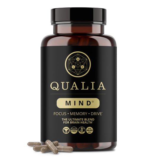 Qualia Mind 2.0 – Advanced Nootropic for Focus, Memory & Mental Clarity (120 Capsules)