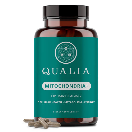 Qualia Mitochondria+ | 34-Ingredient Mitochondrial & Cellular Energy Support