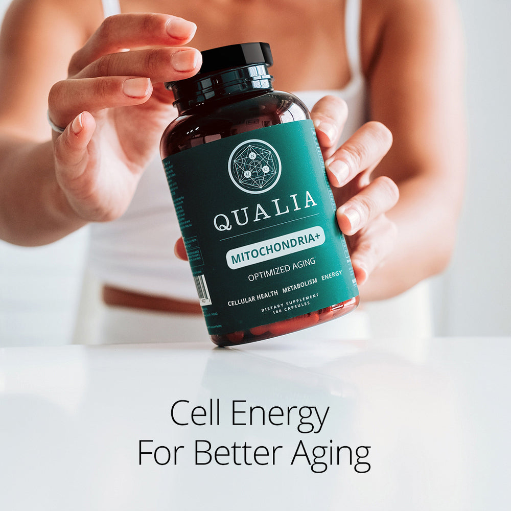 Qualia Mitochondria+ | 34-Ingredient Mitochondrial & Cellular Energy Support
